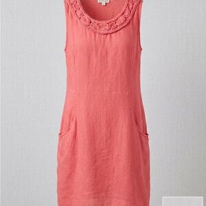 Chic One Shoulder Dress in Coral